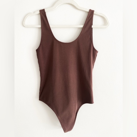 Wilfred Tops - Wilfred Free Brown Bodysuit – Size Small